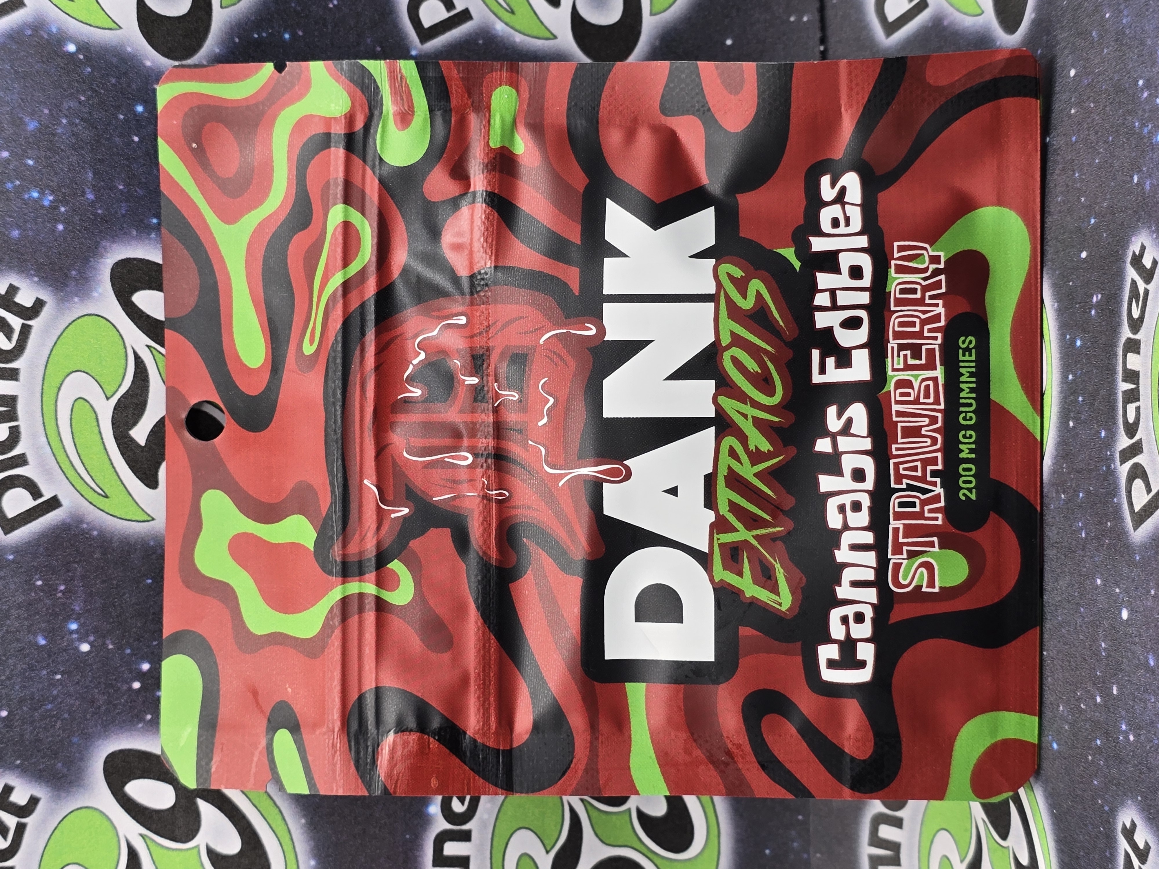 Photograph of product: Dank Extracts | Strawberry Gummies