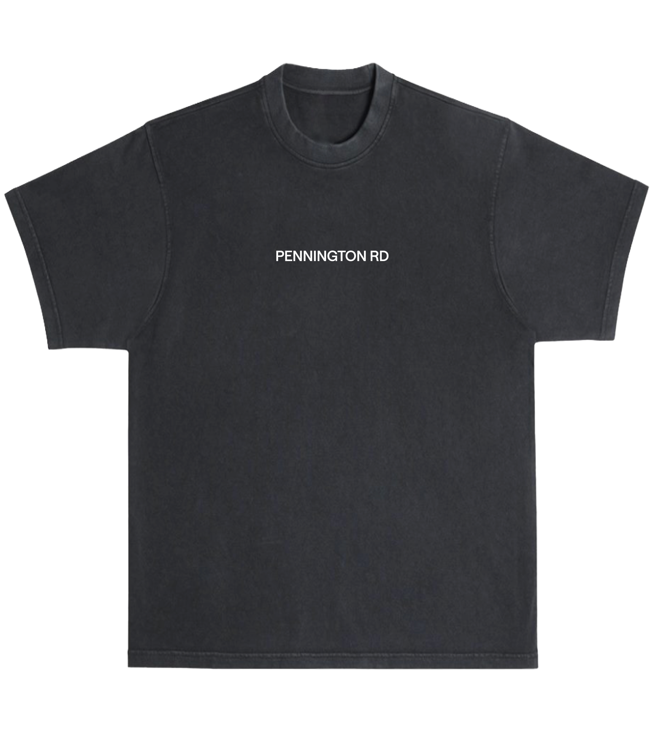 Photograph of product: Pure Blossom |  Boxy Pennington Rd Tee | Black