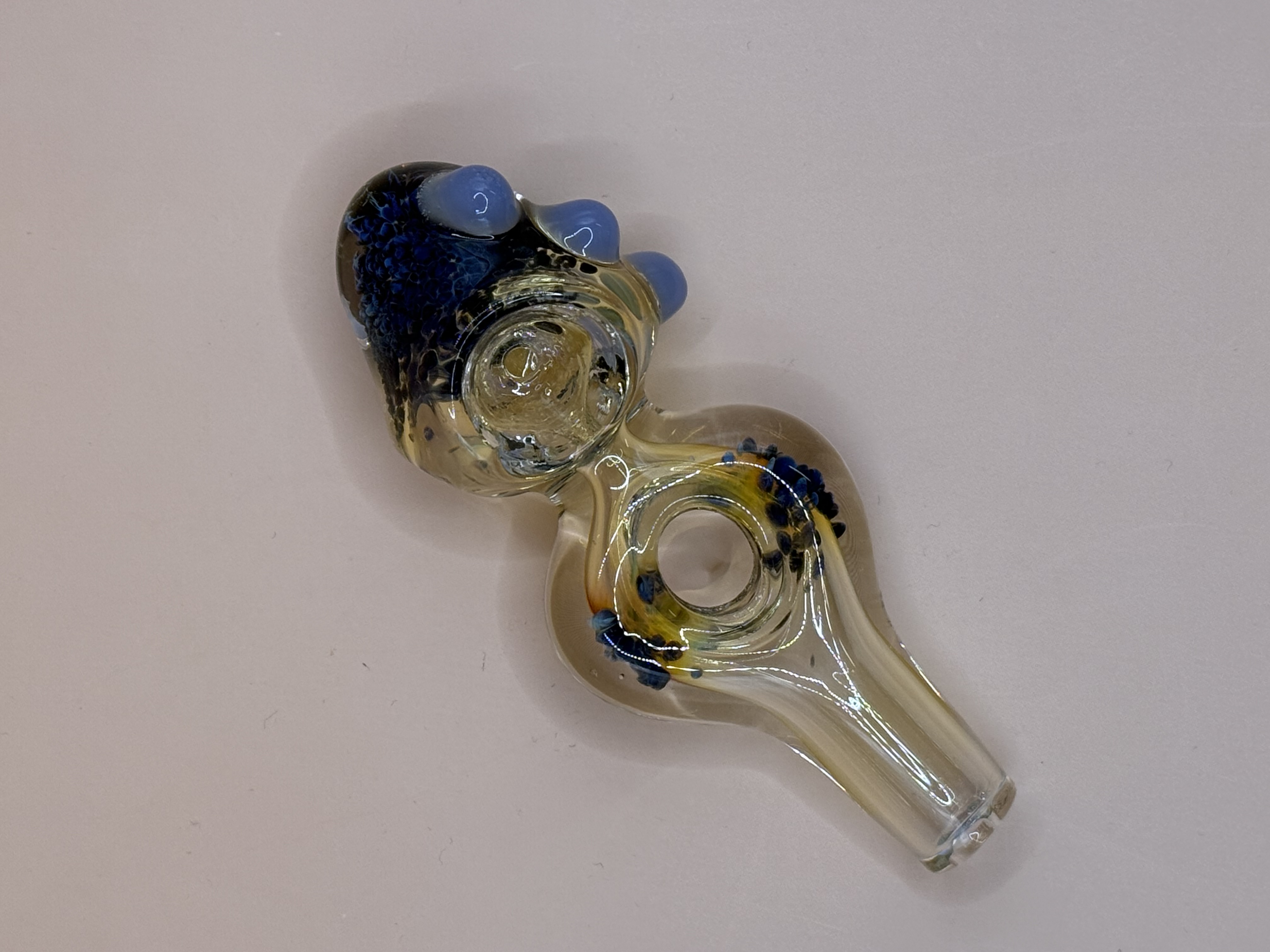 Photograph of product: (REG) The "XMO" Glass Pipe