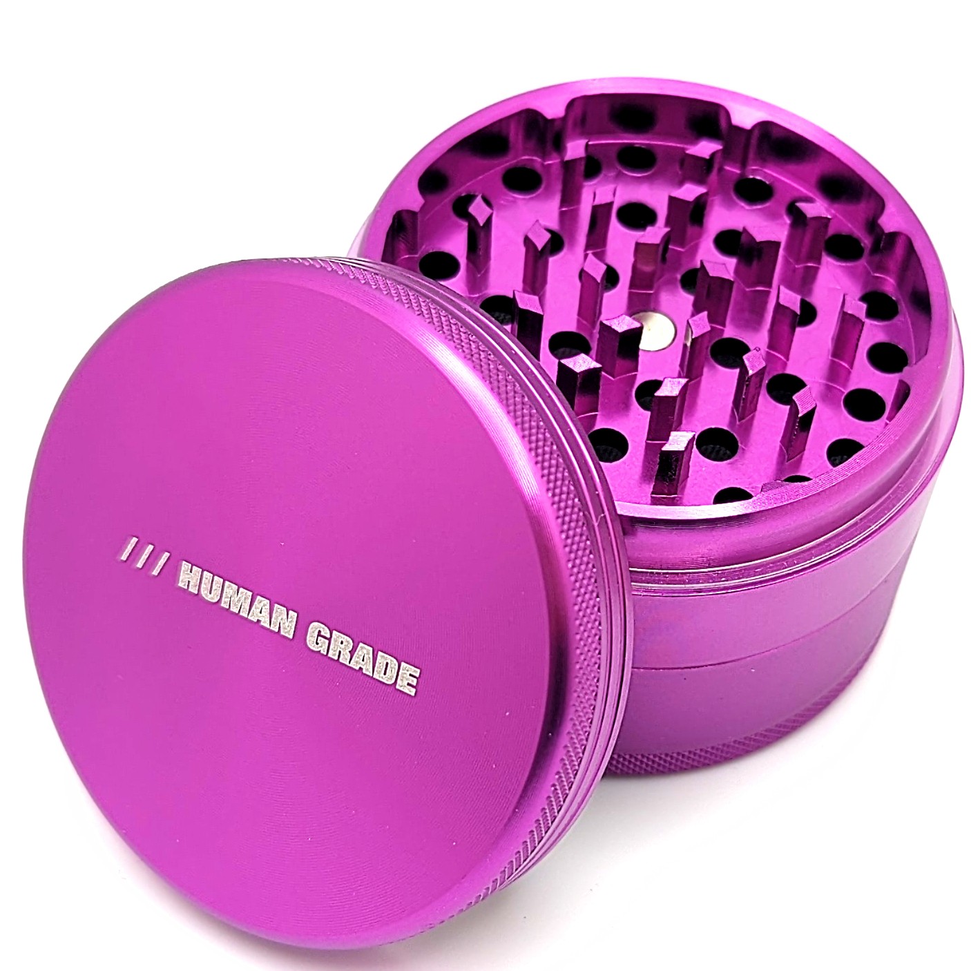 Photograph of product: Human Grade 2.5" Grinder 1B- Purple