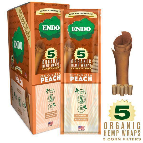 Photograph of product: ENDO Organic Hemp Wrap-5pk-Peach