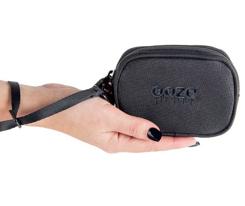 Photograph of product: Ooze Traveler Smell Proof Wristlet - Black