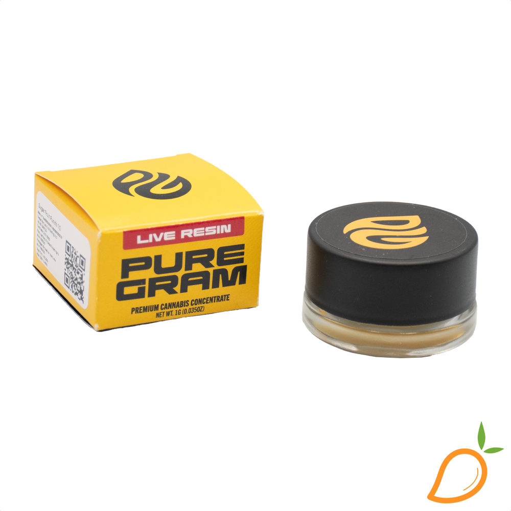 Photograph of product: 1g Grandi Guava Sugar Live Resin Aethon
