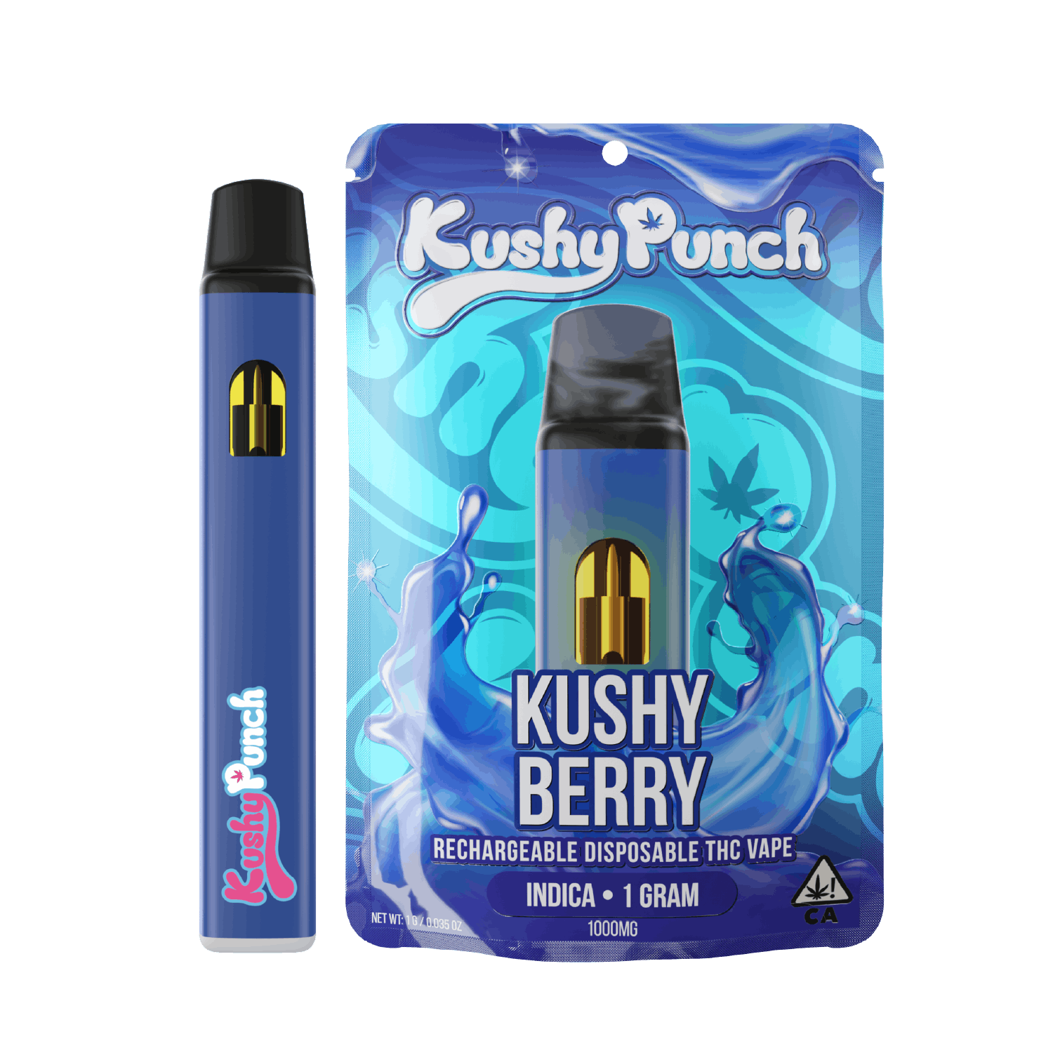 Photograph of product: Kushy Berry - All-In-One Vape Pen