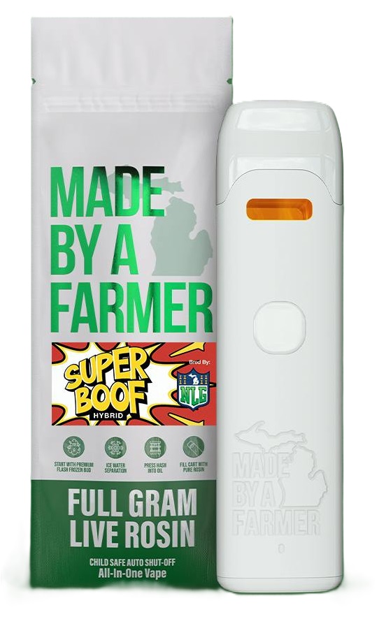 Photograph of product: MBAF - Super Boof x Wise Guys 1G Live Rosin Vape
