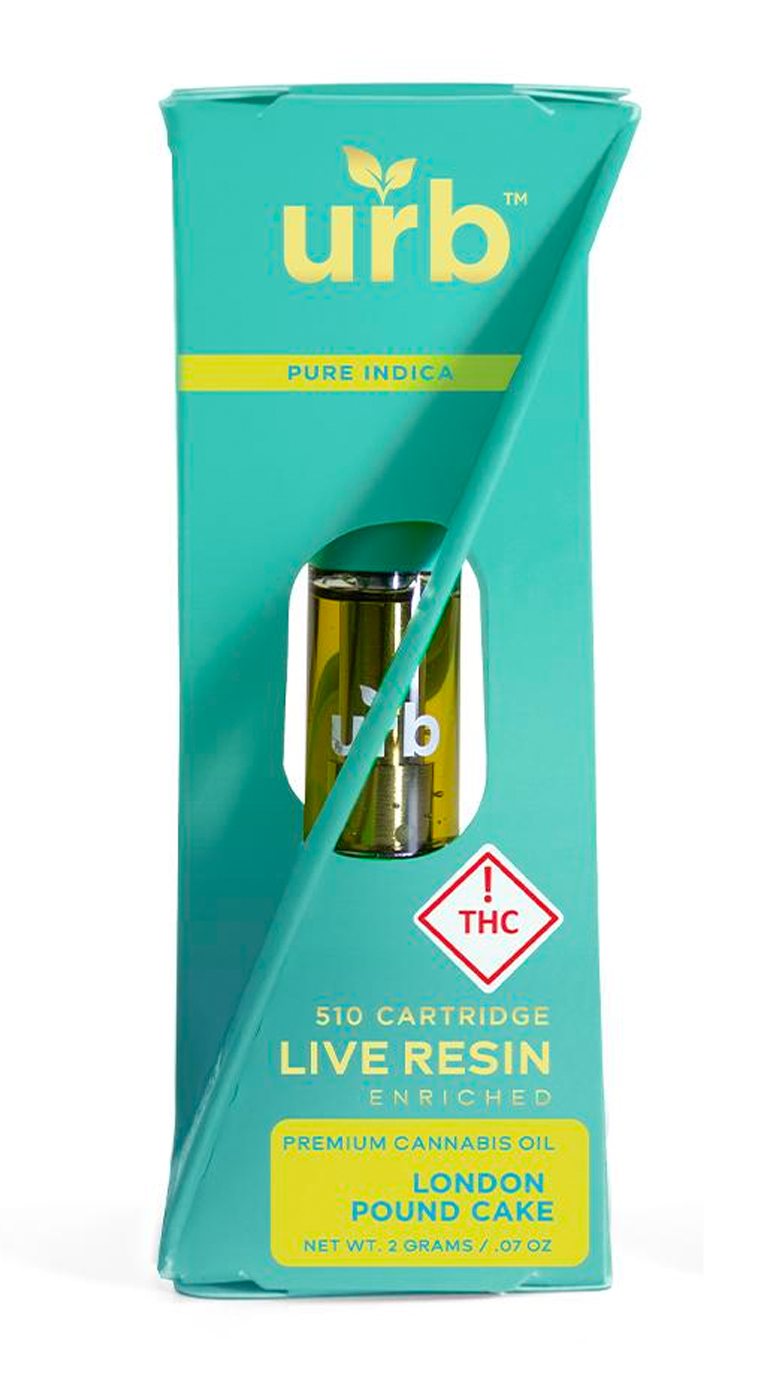Photograph of product: Urb- Live Resin Cartridge-London Pound Cake