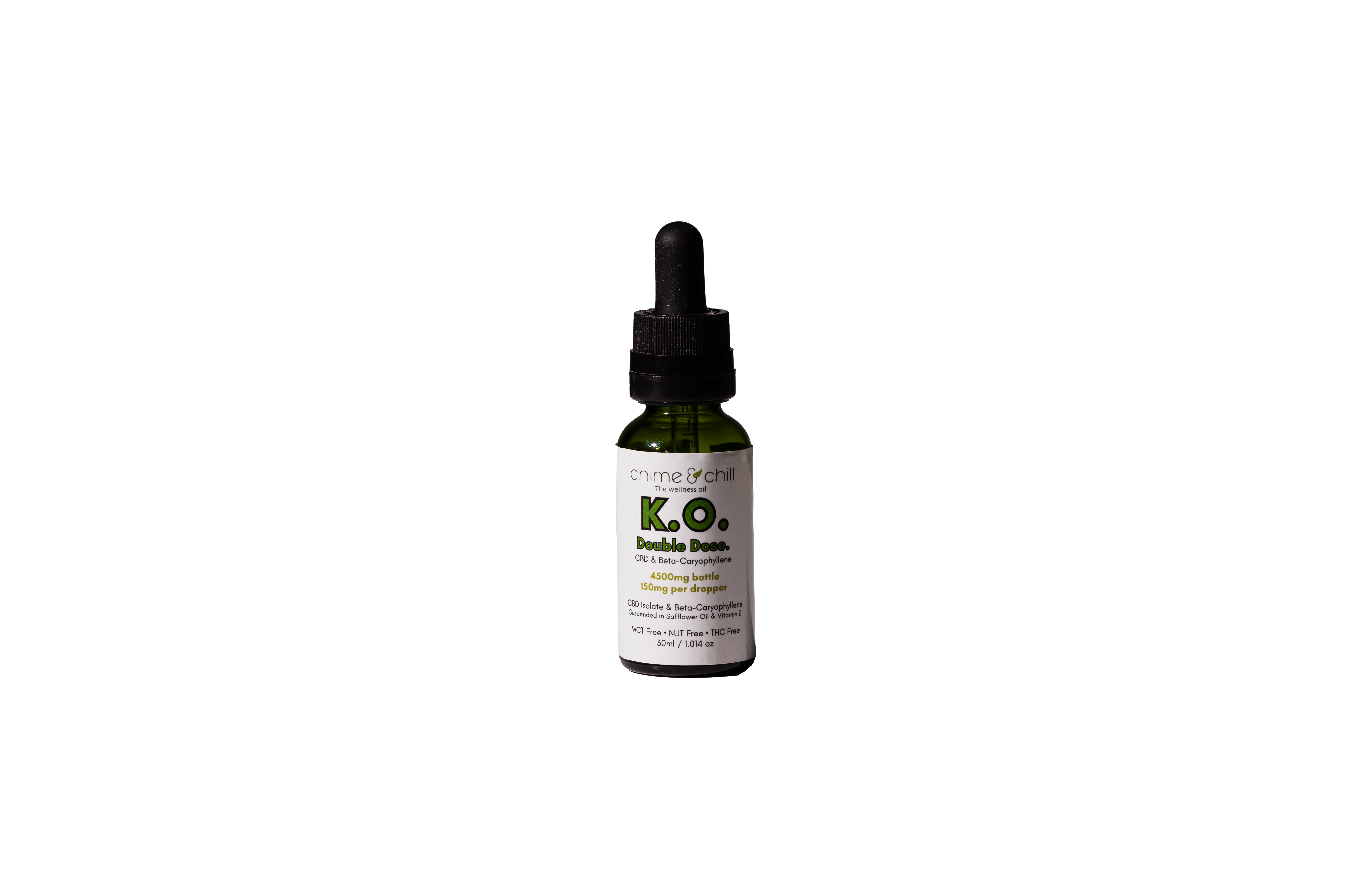 Photograph of Product: KO Double Dose CBD Tincture - 4500mg