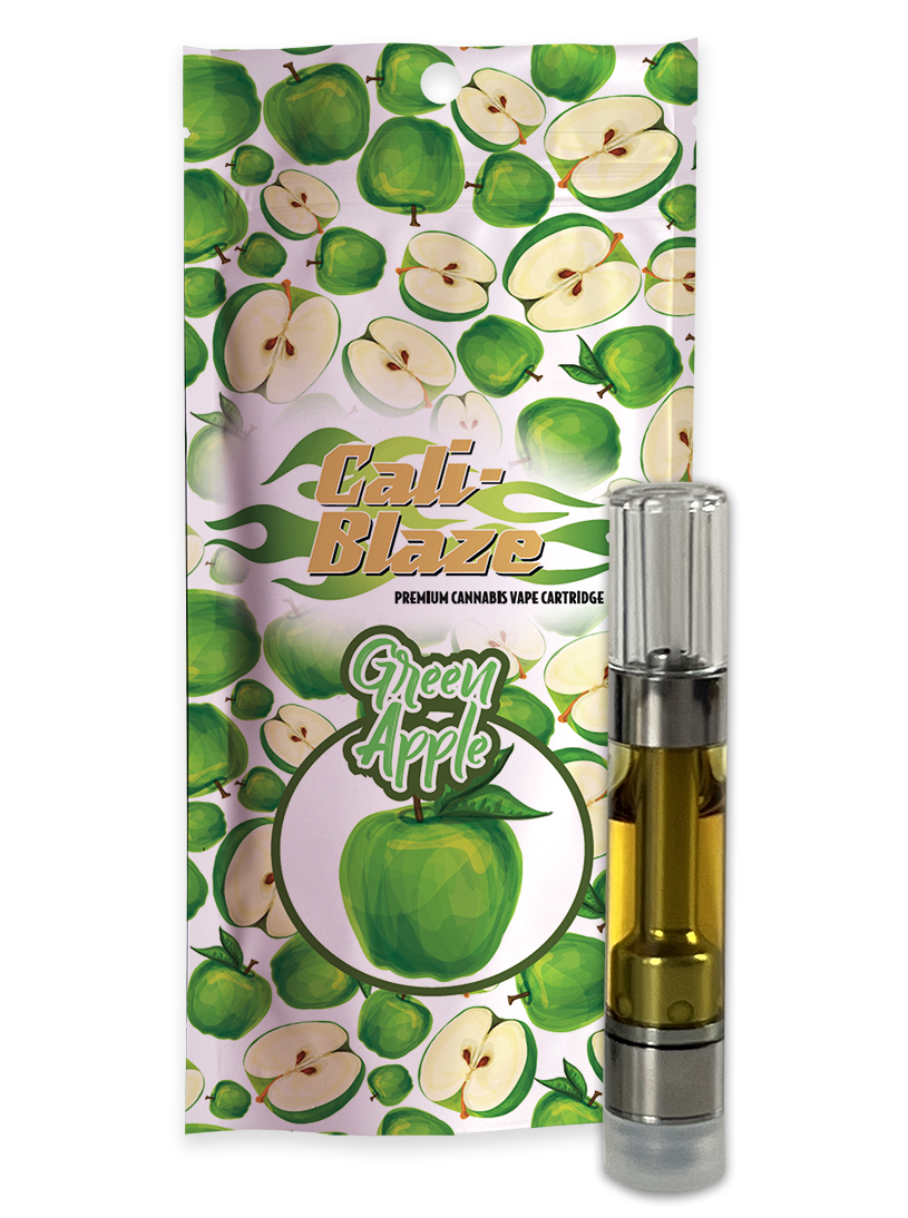 Photograph of product: Cali-Blaze Green Apple Cartridge Rec