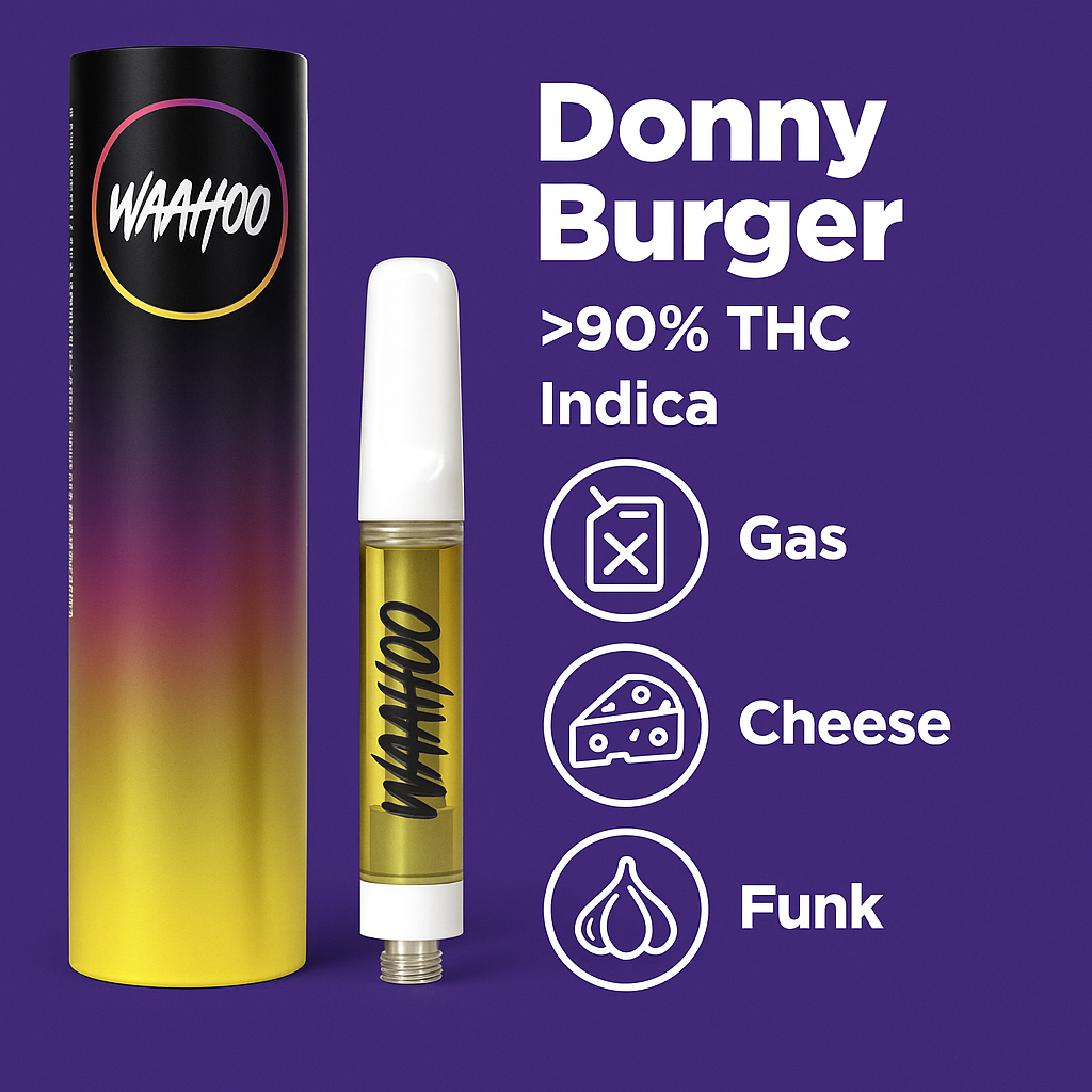 Photograph of product: Donny Burger Cartridge .5g