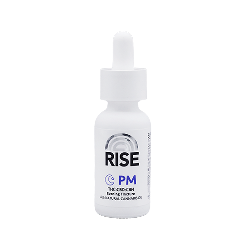 Photograph of product: RISE PM Tincture 200mg TH-oui | 200mg CBN | 200mg CBD