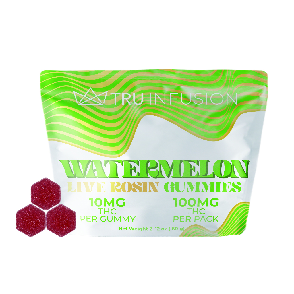 Photograph of Product: Watermelon | Rosin Gummies | 10 x 10mg