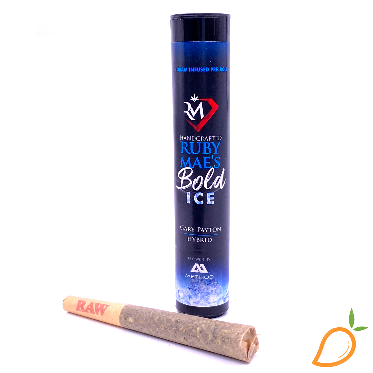 Photograph of product: 1g Dipz Bold Ice Infused Preroll Ruby Mae's