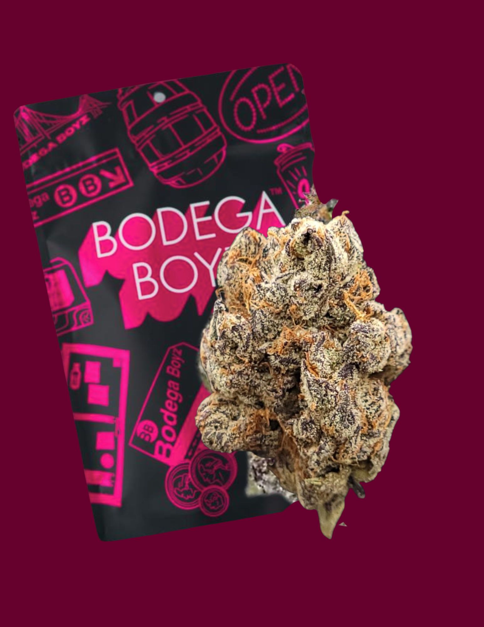 Photograph of product: Bodega Boyz | 3.5g | Flower Bag | Jungle