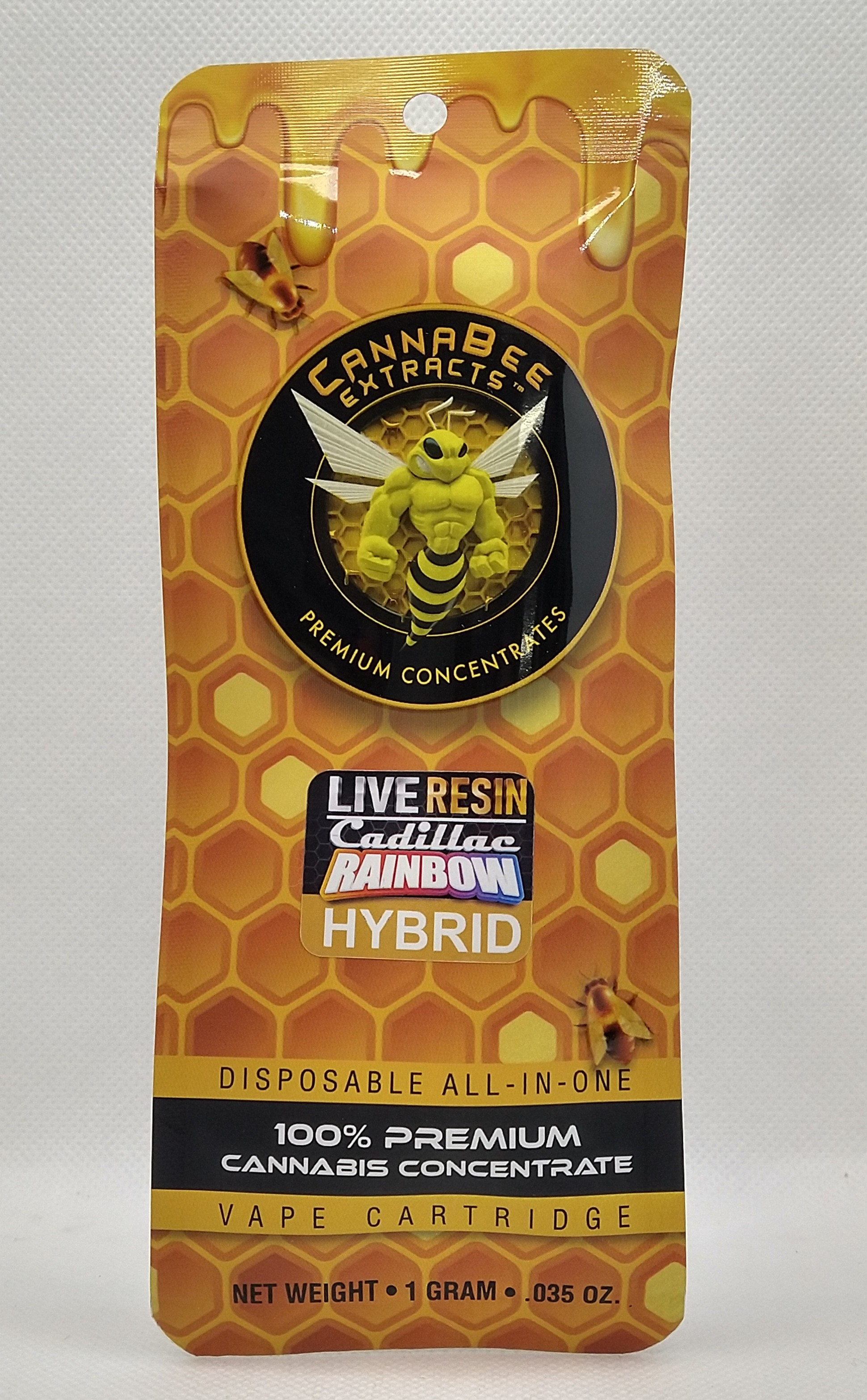 Photograph of product: Canna Bee | Complex Candy | Live Resin Disposable Hybrid