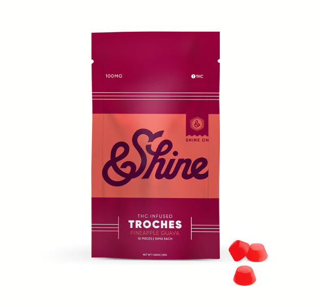 Photograph of product: Pineapple Guava | 10mg Troches | 10pk