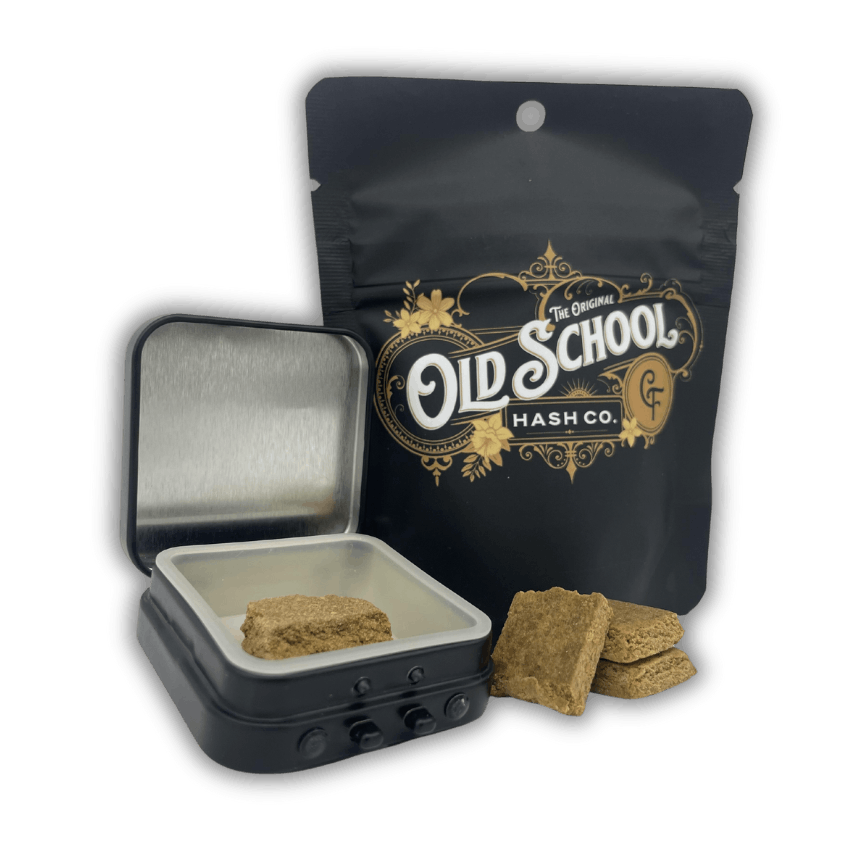 Photograph of product: Old School au chocolat Co- Amnesia Haze Brick au chocolat