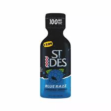 Photograph of product: St Ides | Blue Razz 4oz Shot   100 Mg