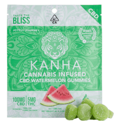 Photograph of product: [Kanha] CBD Gummies - 20:1 - Watermelon (H) (PROMO)
