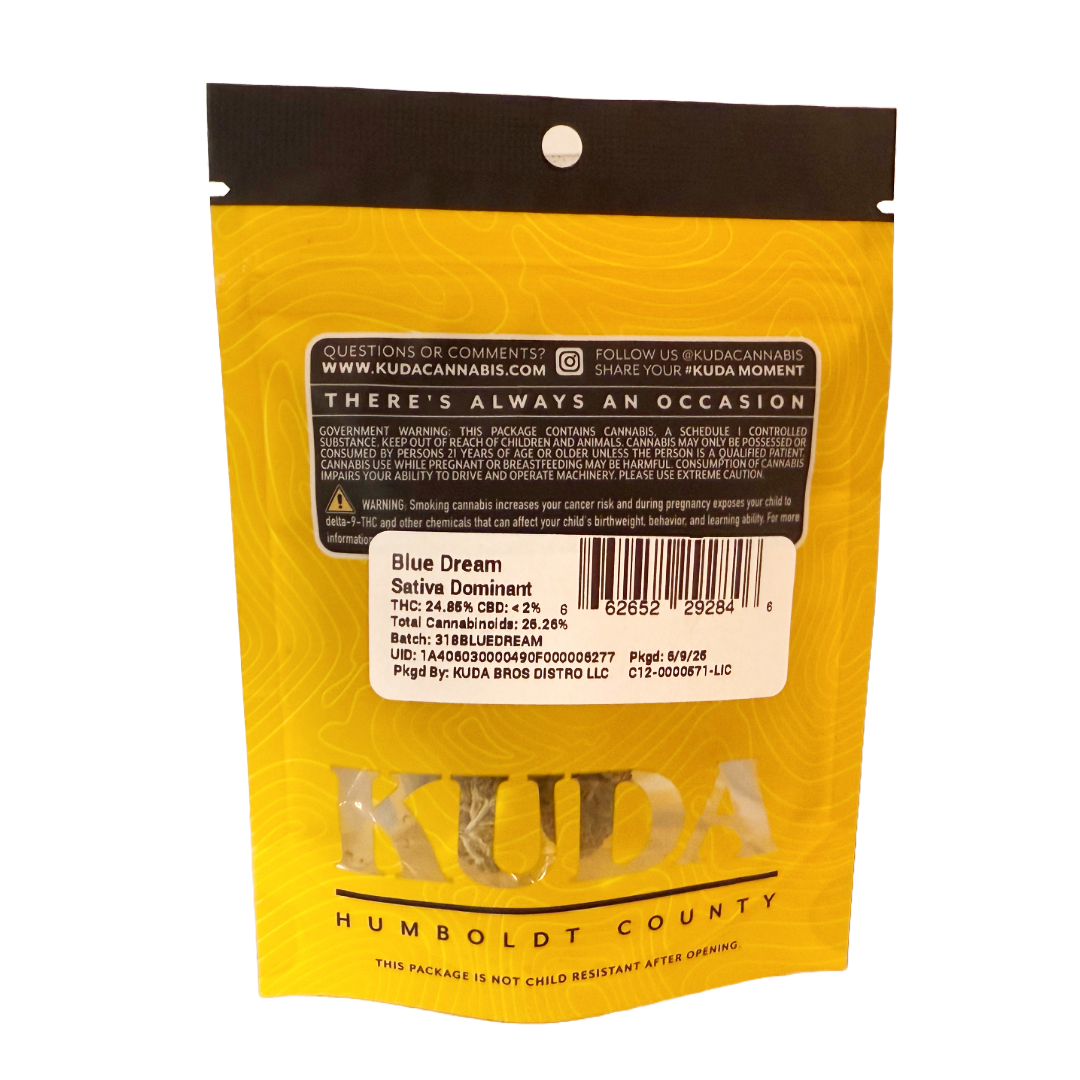 Photograph of product: KUDA - BLUE DREAM 3.5G