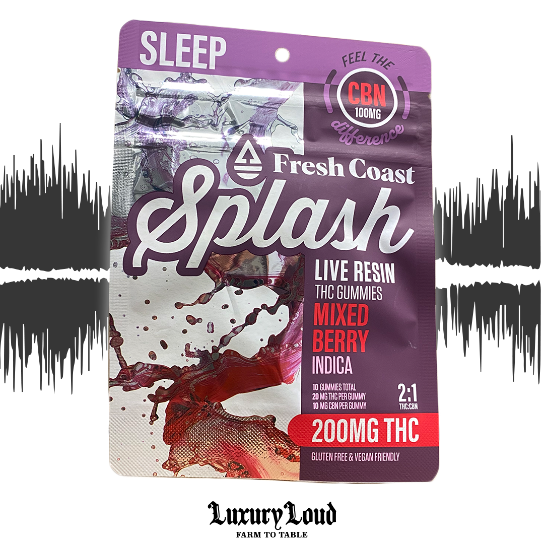 Photograph of product: Splash Mixed Berry SLEEP