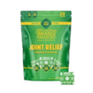 Photograph of Product: Cheeba Chews Salted Caramel Joint Relief 1:1:2 - 100mg