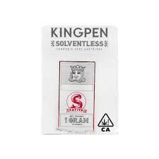 Photograph of product: [Kingpen] Solventless Cartridge - 1g - Strawberry Bliss (S) - 