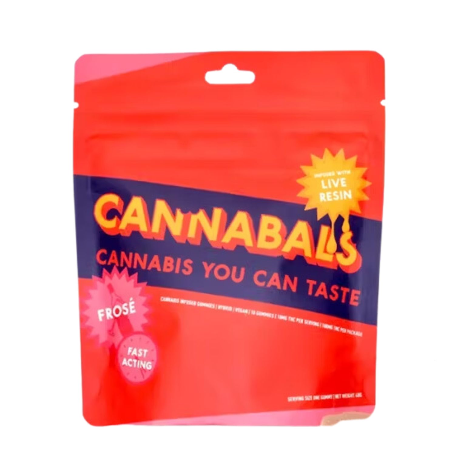 Photograph of product: Frose Live Resin Gummies | 10 Pack | 100mg