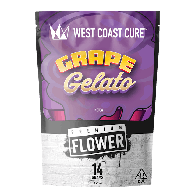 Photograph of product: Grape Gelato - WCC 14g Premium Flower - 