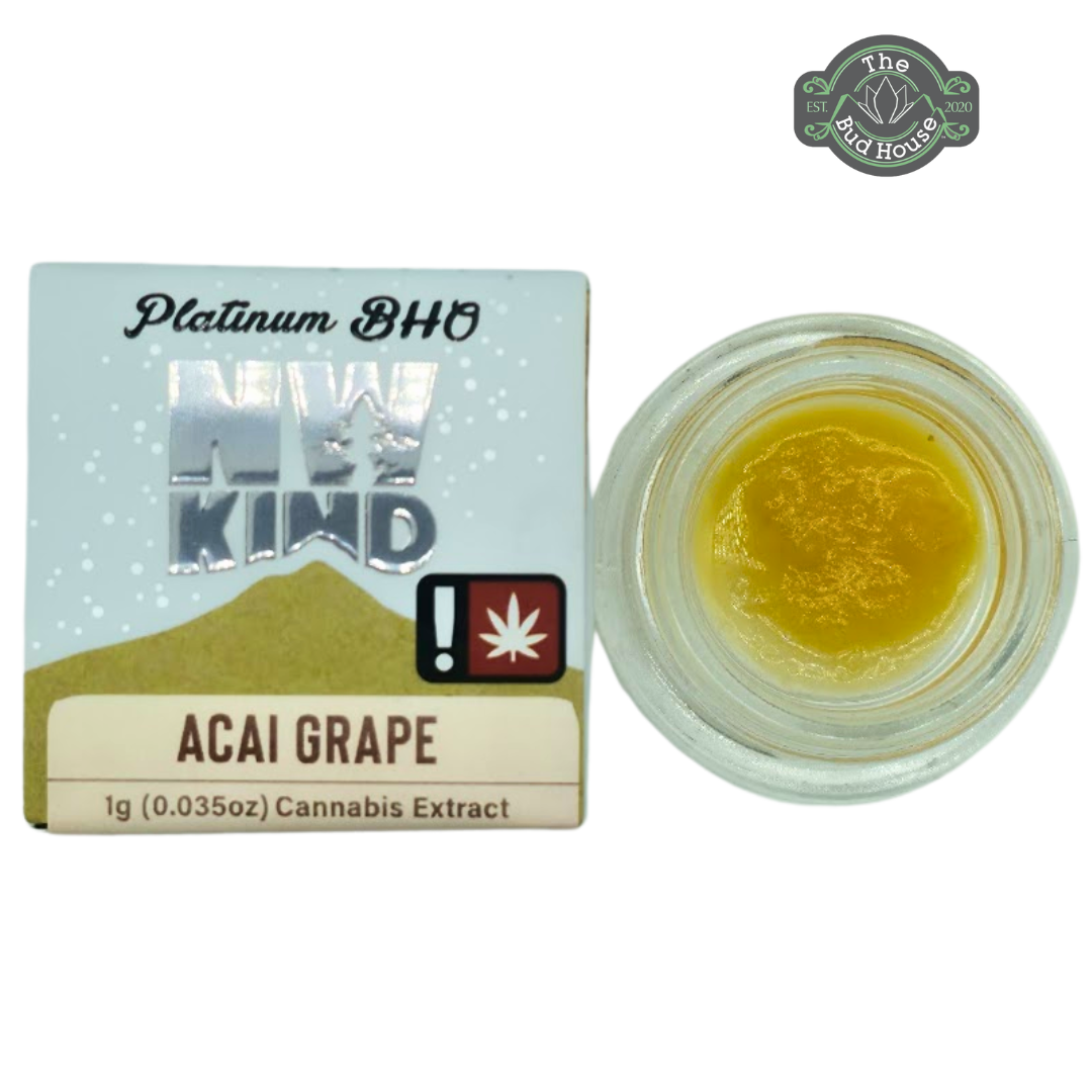 Photograph of product: NW KIND 1g ACAI GRAPE Platinum BHO Badder