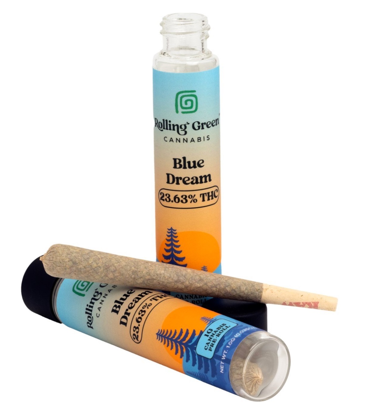 Photograph of product: Blue Dream | Pre-Roll 1g