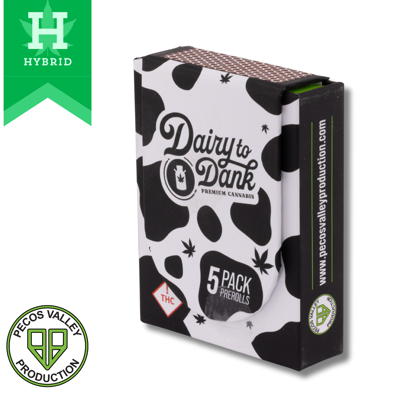 Photograph of product: D2D | Pre-Rolls | Non-Infused | 5pk | Jack Murphy (SDH) | 2.5g