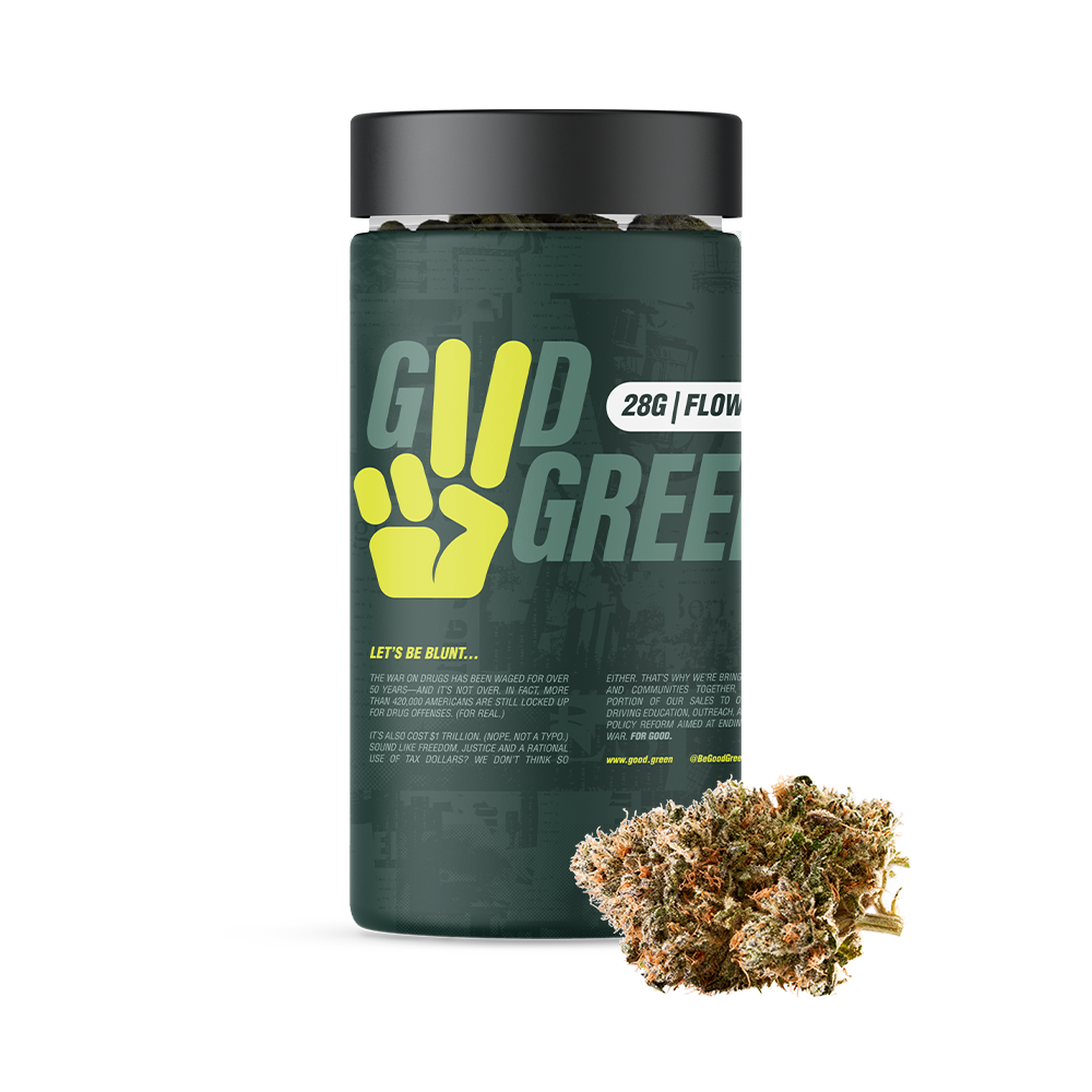 Photograph of product: Black Afghan | Mixed Buds | 1oz - 28g