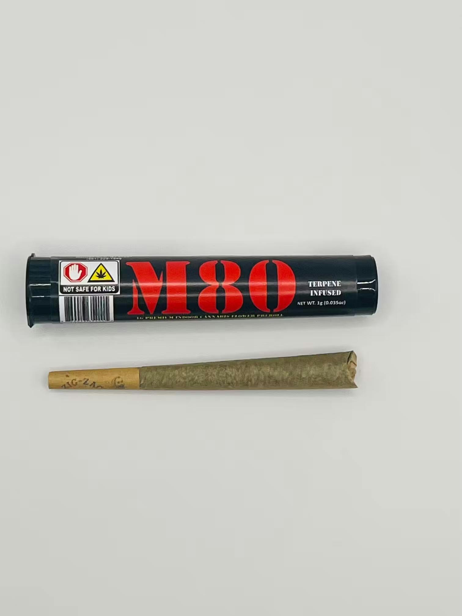 Photograph of product: M80 Live Resin Infused Preroll - 1g