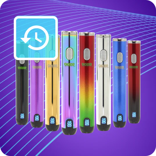 Photograph of product: Ooze | 650 Smart Battery | Assorted Colors