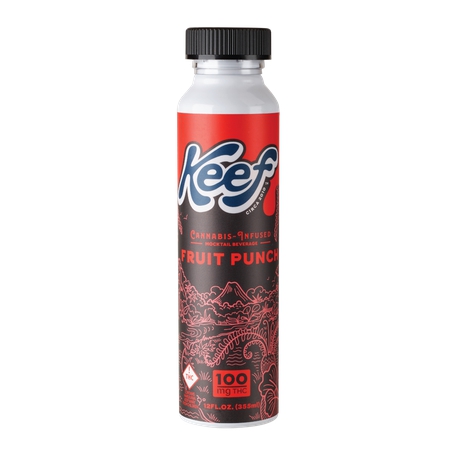 Photograph of product: Keef Cola - Mocktail - Fruit Punch (H) 100mg