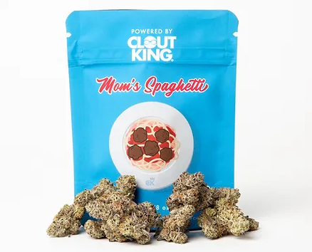 Photograph of product: Clout King - Prepack - Mom's Spaghetti - 3.5g