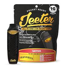 Photograph of product: Jeeter - Live Resin Disposable Vape Cart - Sour Diesel