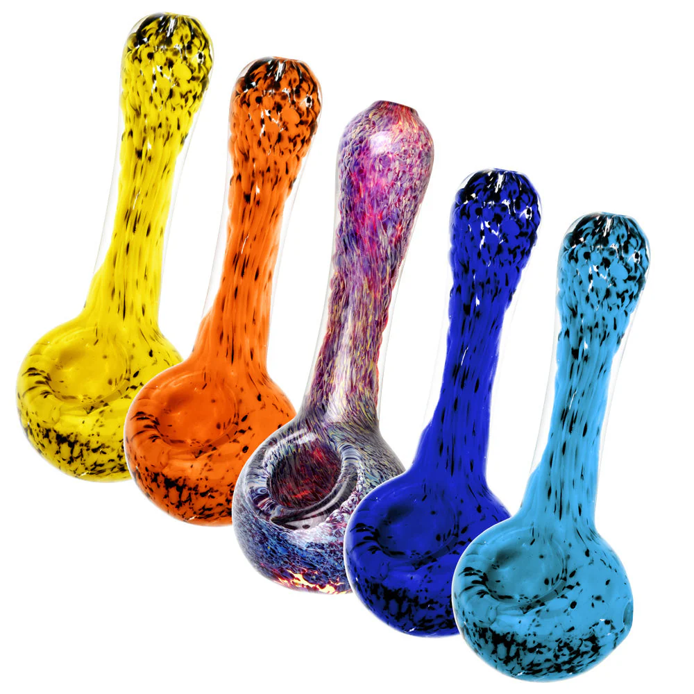 Photograph of product: Pulsar - 4.5" Fritted Spoon - Melting Color