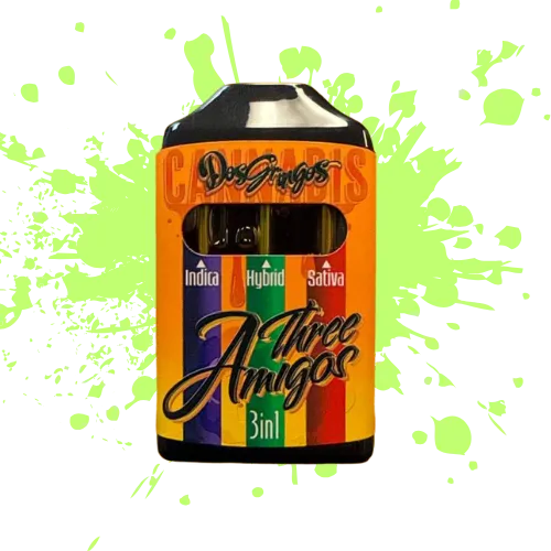 Photograph of product: Dos Gringos | Three Amigos 3-in-1 Disposable | 3g