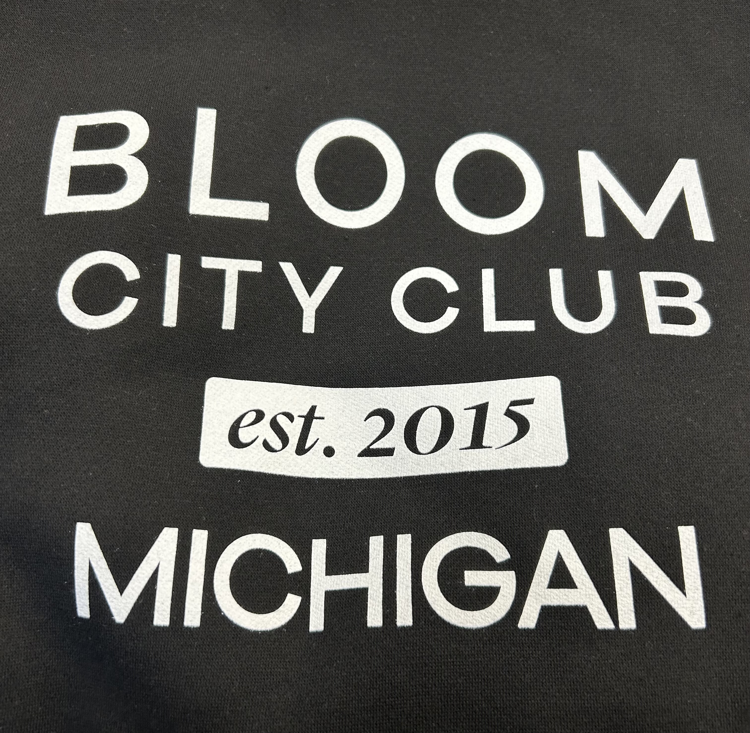 Photograph of product: Bloom City Club Crew Neck Sweat Shirt (2XL) | Bloom Brand