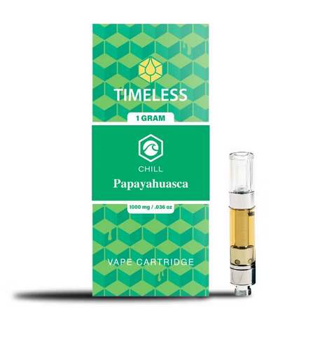 Photograph of product: Timeless - Papayahuasca .5g Vape Cart