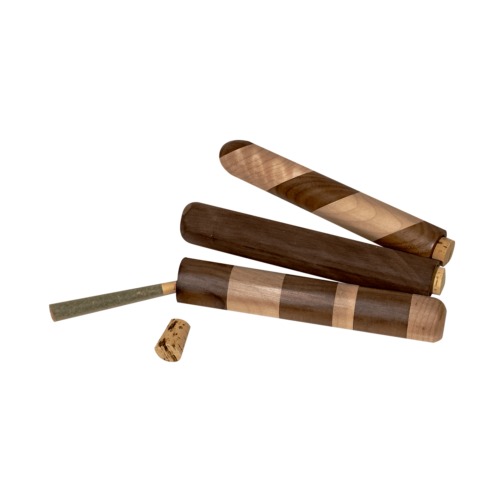 Photograph of product: Maple and Walnut Stash Tube