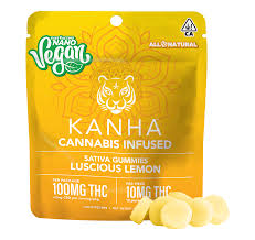 Photograph of product: Kanha Nano Luscious Lemon (S) 100mg Vegan