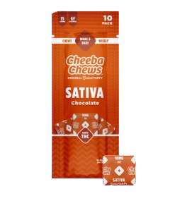 Photograph of product: Wax Wrapped Chocolate Oui'd Taffy - 10pk/100mg