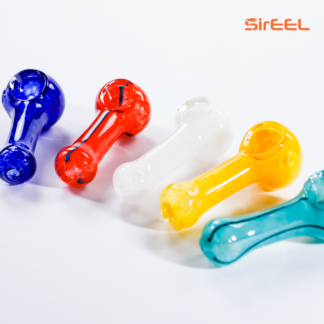 Photograph of product: SirEEL 3.5" Glass Hand Pipe ~ Assorted Colors