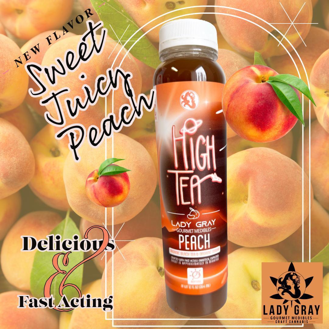 Photograph of product: Peach High Tea - 100 mg