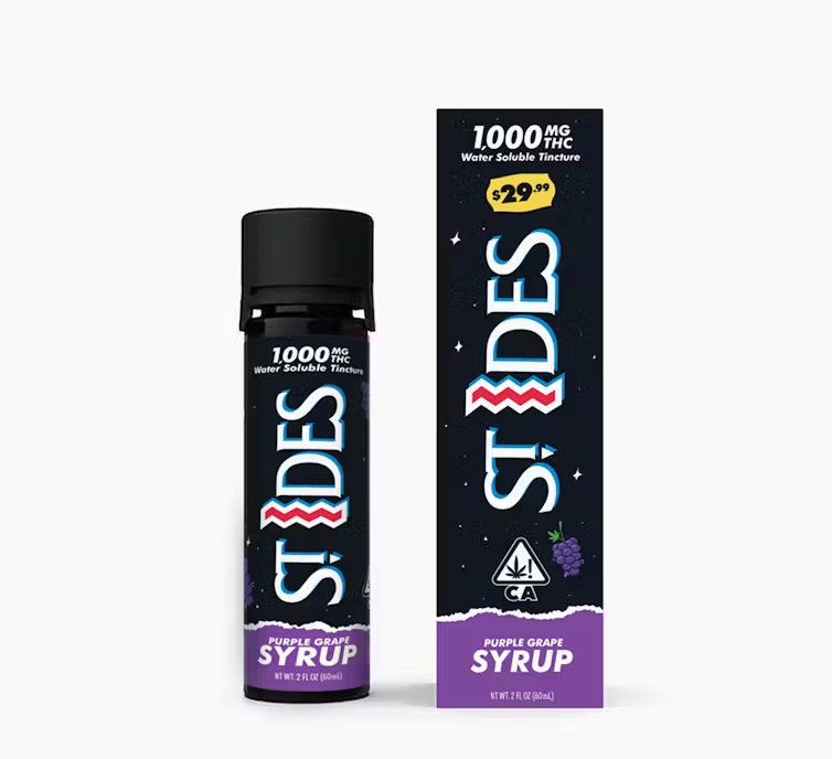 Photograph of product: St Ides Purple Grape Syrup 1000mg 2oz