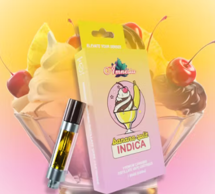 Photograph of product: Amnesia Disposable | Banana Split (Oui'd)
