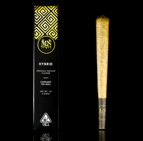 Photograph of product: Maven Lipsmackerz Hybrid Preroll 1g
