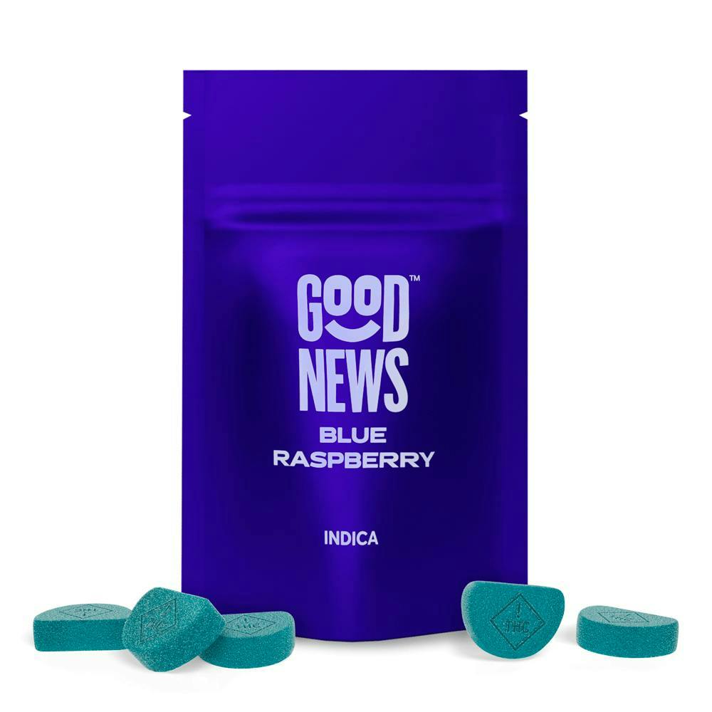 Photograph of Product: ME TIME: Blue Raspberry Gummies 550mg | 10pk - 